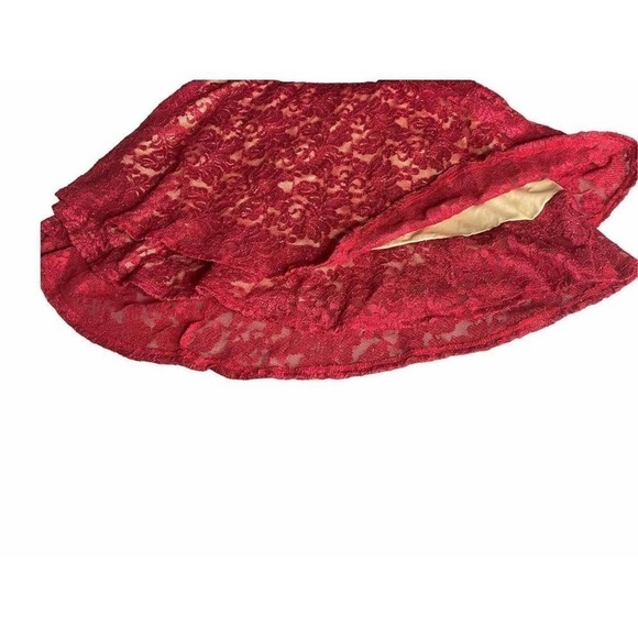 Emerald Sundae| Red Racerback Lace Glitter Party Dress JR’s ‎ XL NWT Whmsigoth - Picture 9 of 10